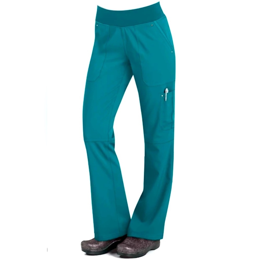 Women's Tori Yoga Scrub Pant, Purple Label by Healing Hands, Medium Tall.